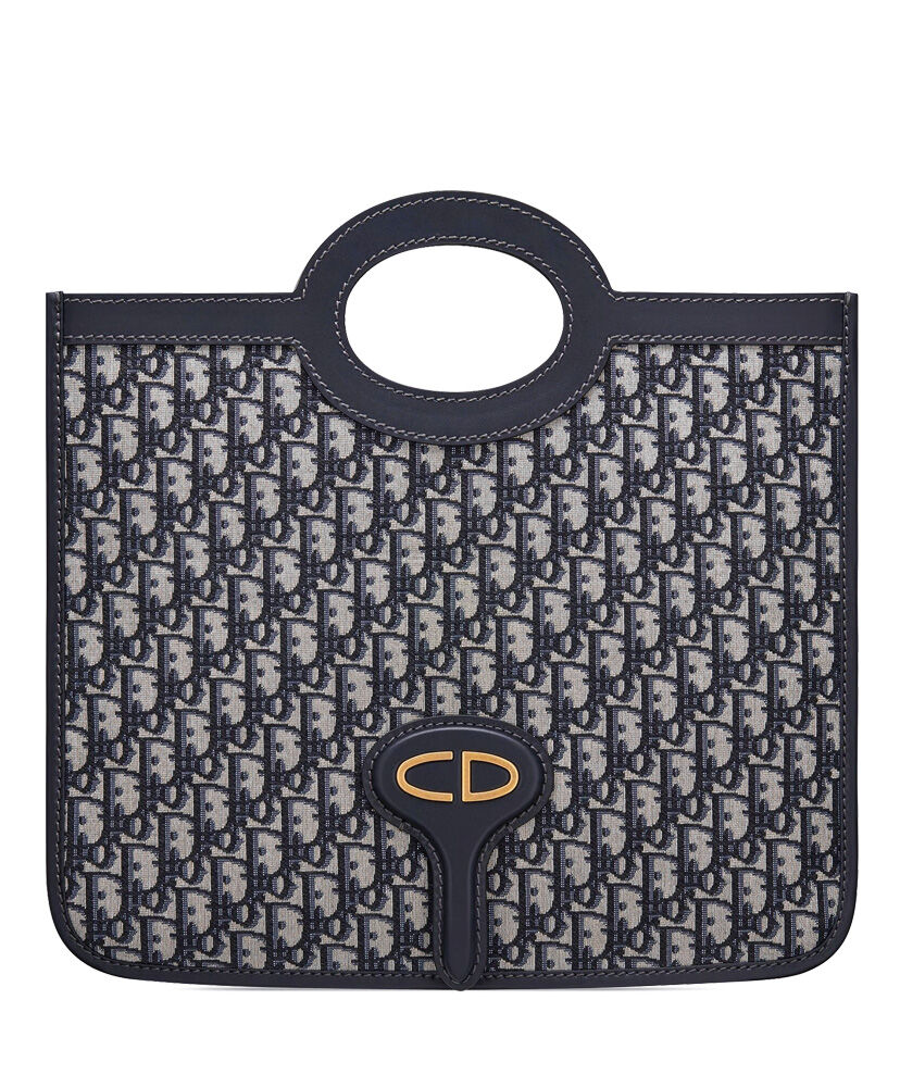 Christian Dior Foldable clutch Dark Blue